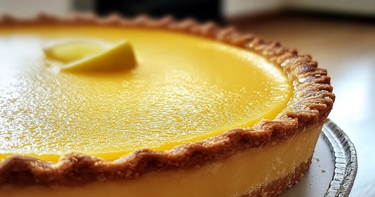 tarte au citron de grand-mère