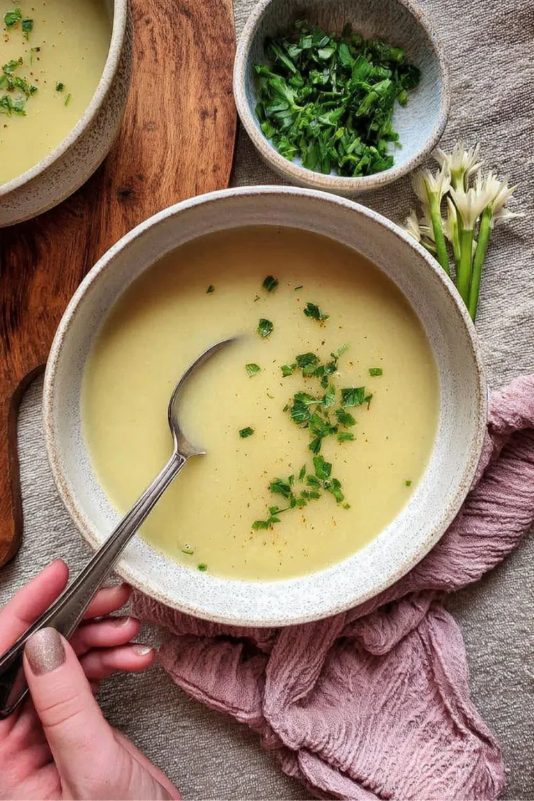 velouté de poireaux