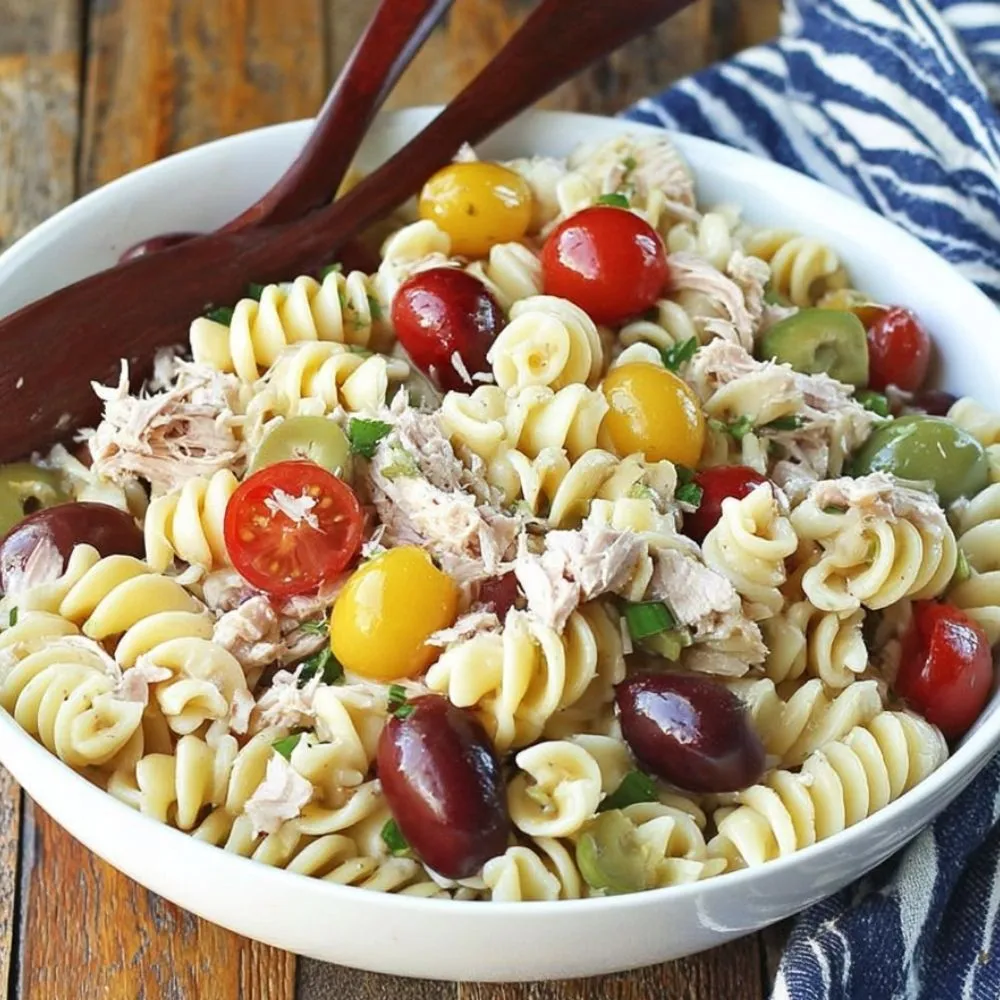 Salade de Pâtes Froide au Thon