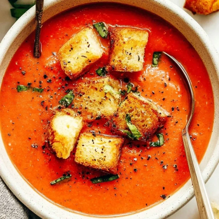 Soupe Froide Gaspacho Rafraîchissante