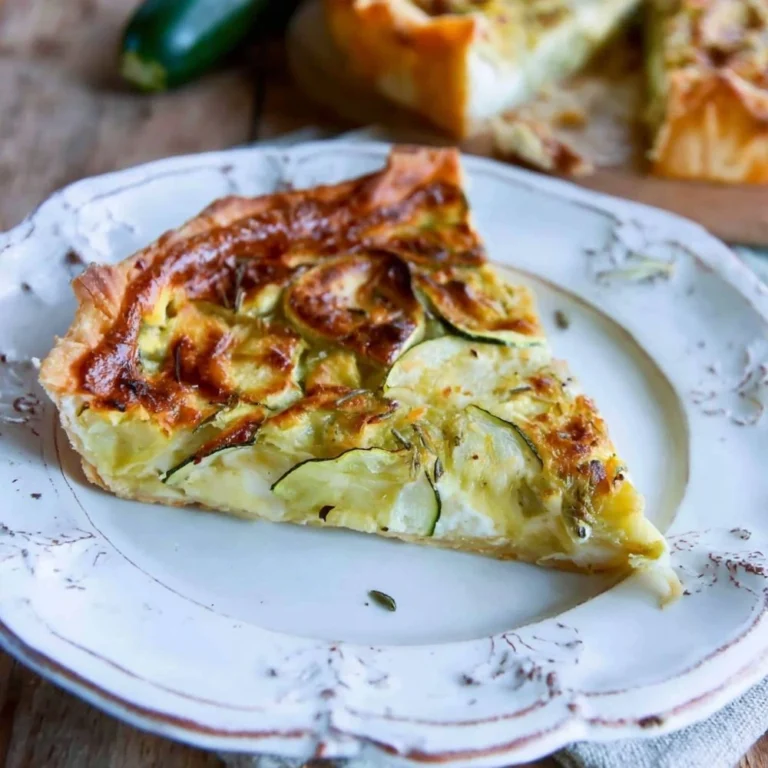 Tarte Courgettes Mozzarella : La Recette Estivale Parfaite au Fromage Fondant