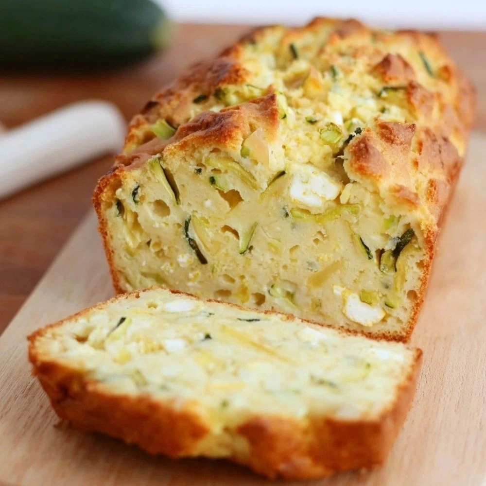 cake courgette feta