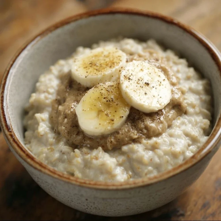 Porridge au Beurre de Cacahuètes : Le Petit Déjeuner Sain et Gourmand