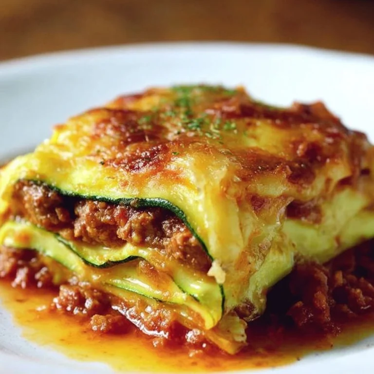 Lasagne de Courgette : Le Plat Végétarien Qui Révolutionne Vos Repas d’Été