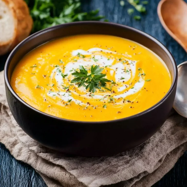 Soupe Butternut avec Lait de Coco : La Recette Onctueuse qui Réchauffe les Cœurs