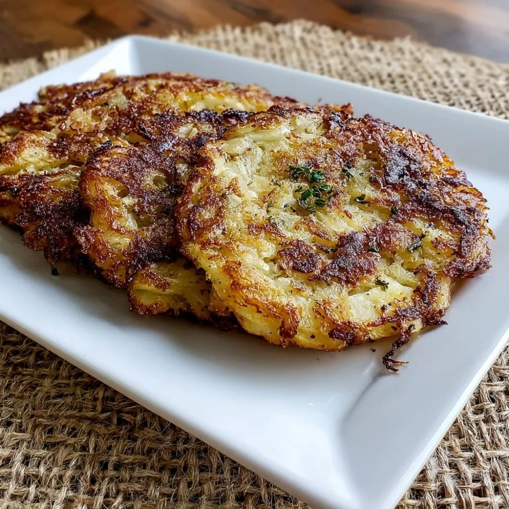 Galette de Pomme de Terre Croustillante