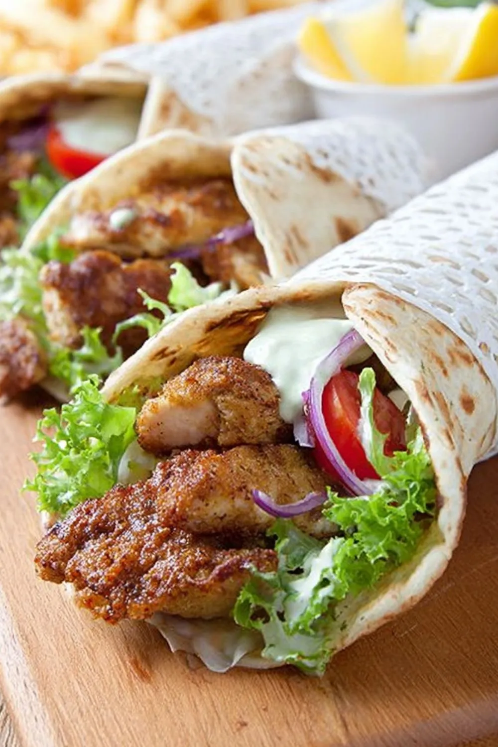 Wraps au poulet