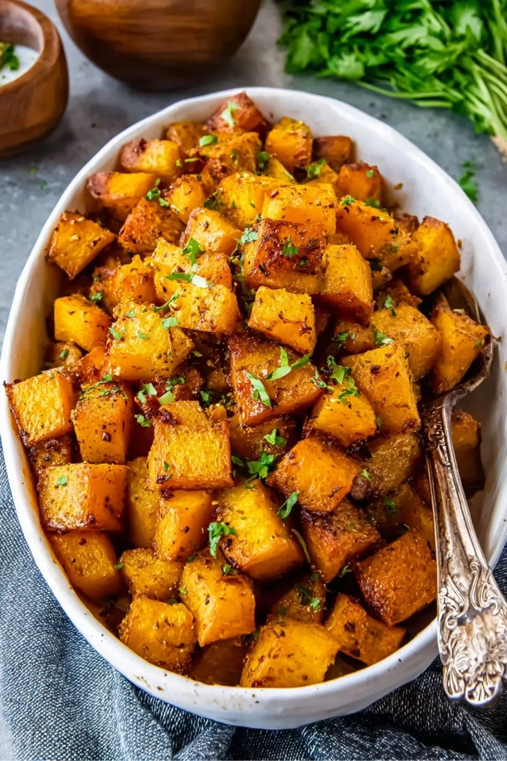 Recette butternut au four