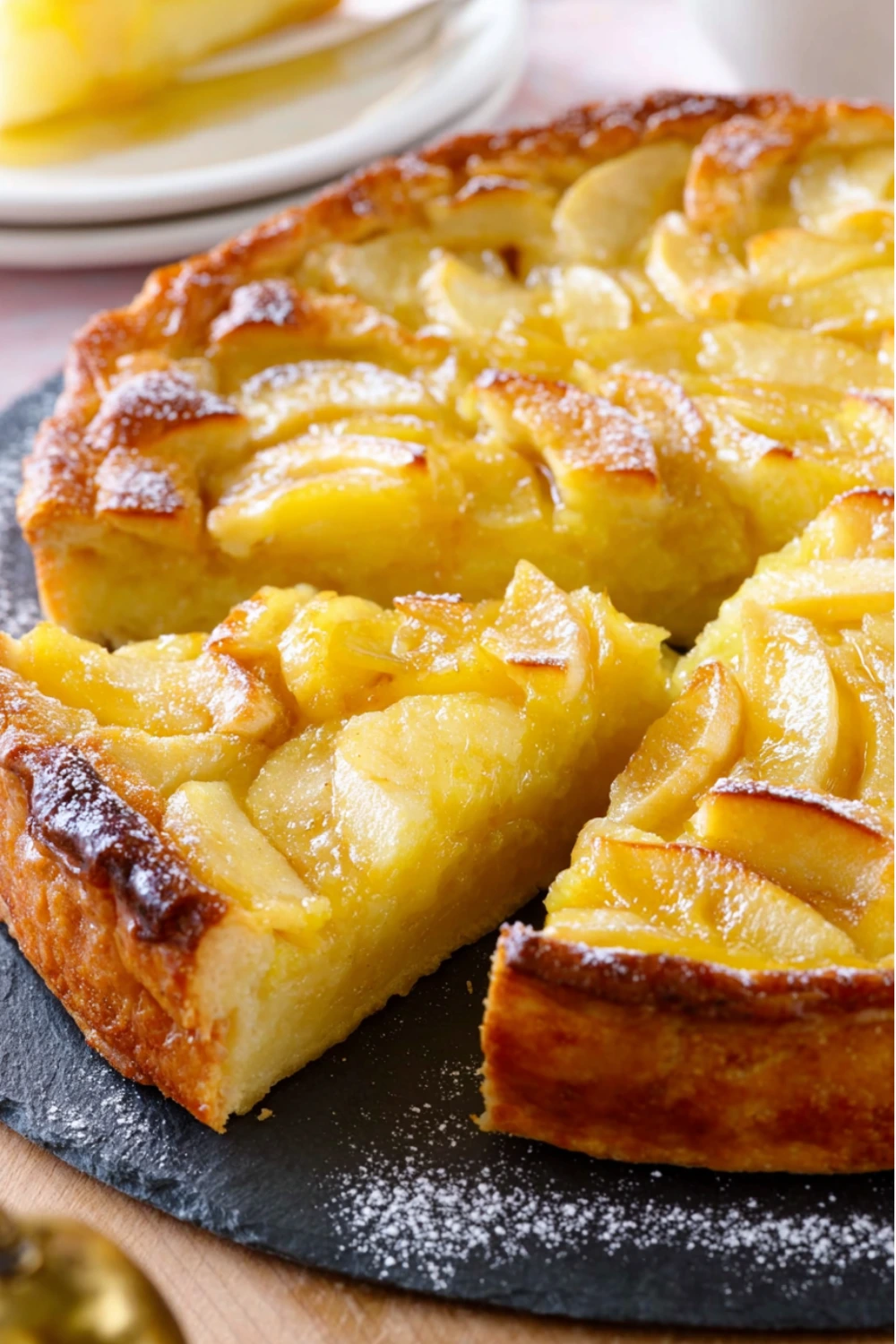 Tarte normande aux pommes