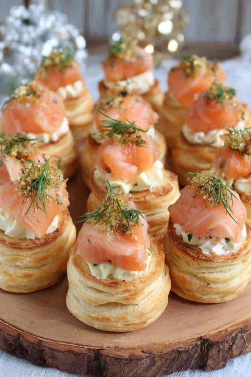 Vol au vent saumon