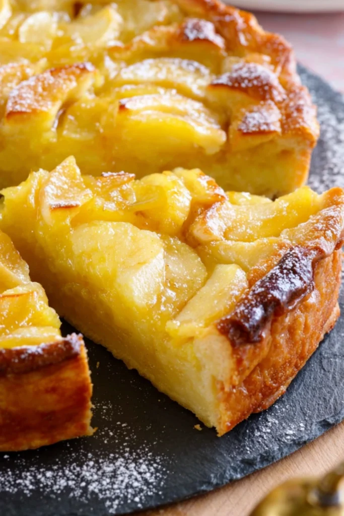 recette Tarte normande aux pommes