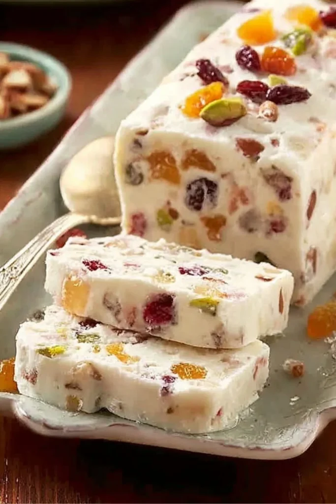 recette de Nougat glacé