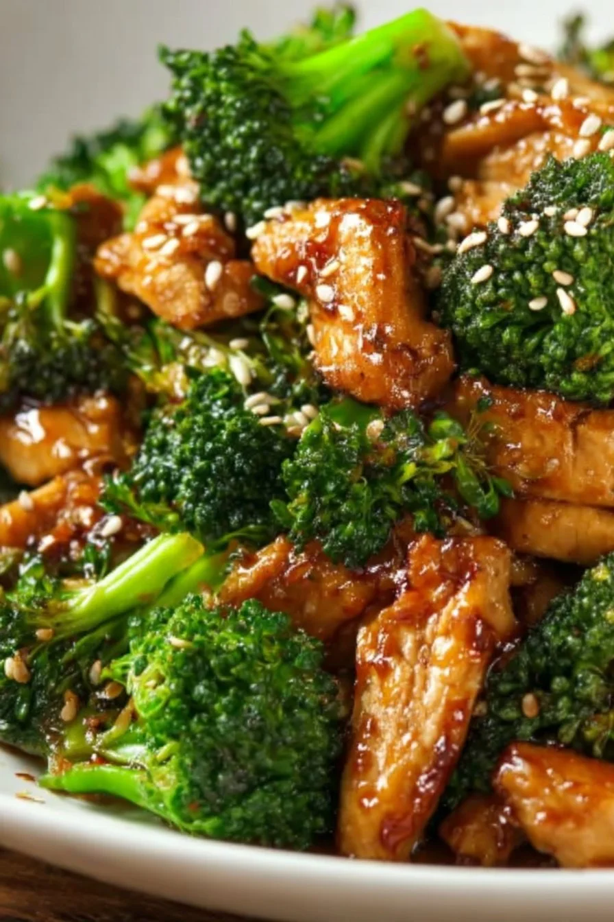 Recette de poulet sauté au brocoli, plat sain et délicieux