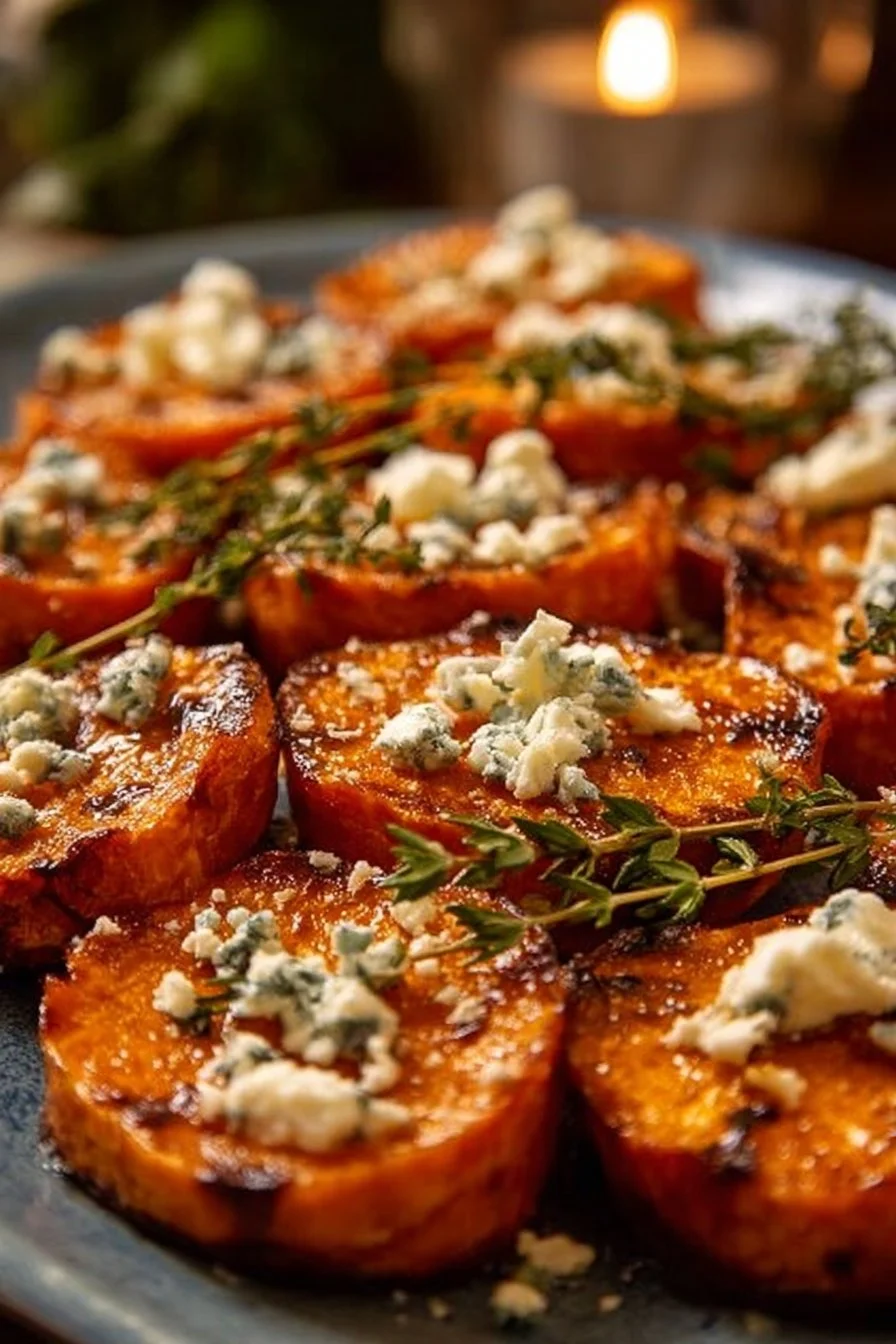 Rondelles de patate douce au miel, délicieuses et saines