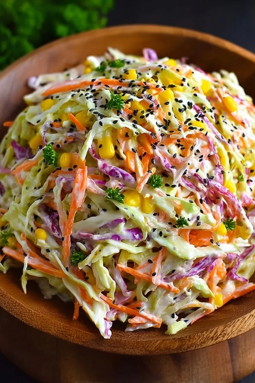 Salade Crabe Crémeuse, un plat frais et savoureux à base de crabe et de crème.