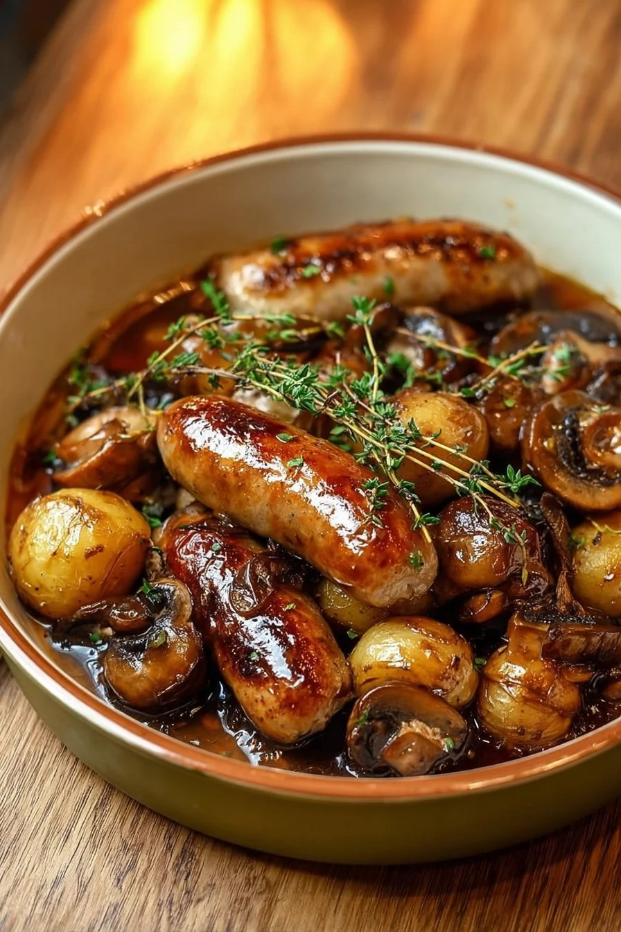 Saucisses au four, recette végétarienne automnale savoureuse