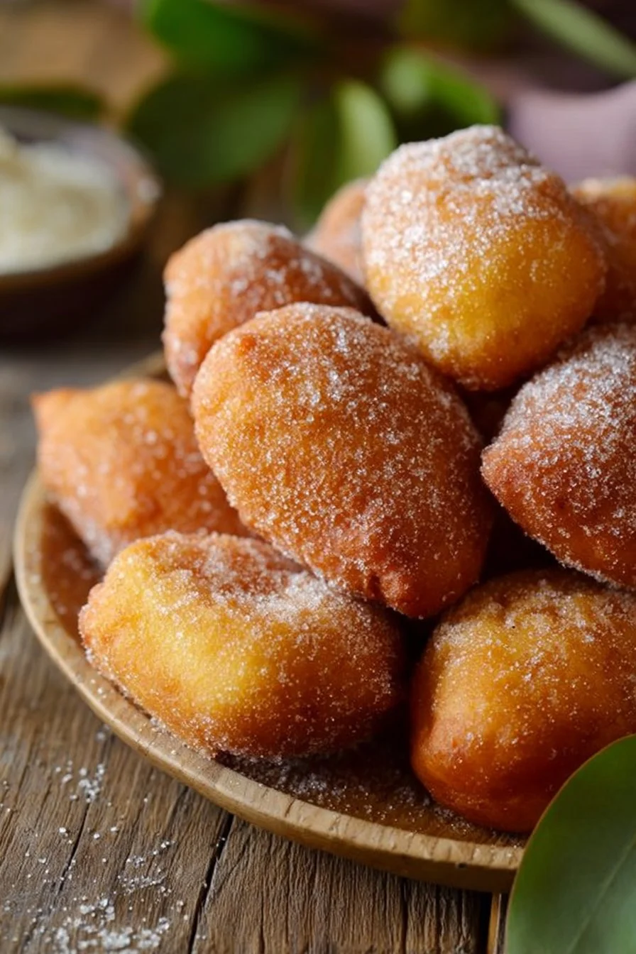 Beignets moelleux dorés et appétissants prêts à être dégustés