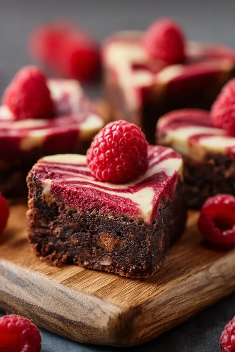 Brownies en forme de cœur, décorés pour une occasion spéciale