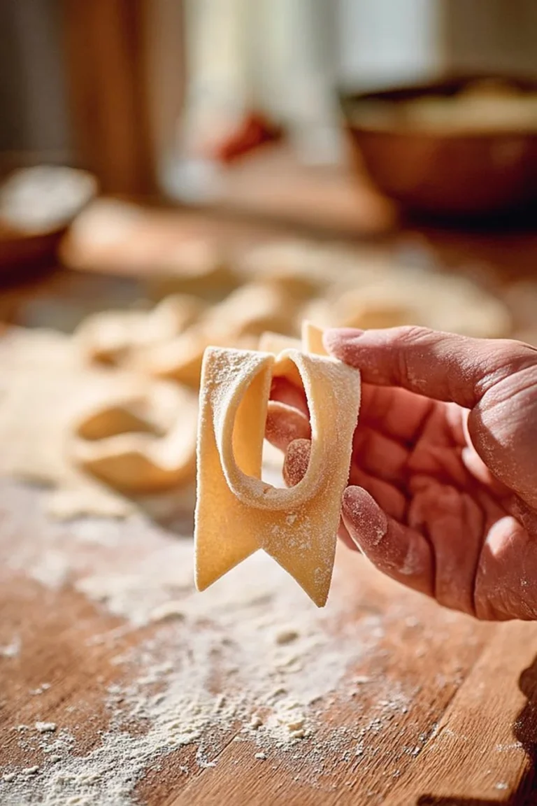 Plat de bugnes croustillantes, beignets traditionnels sucrés français.