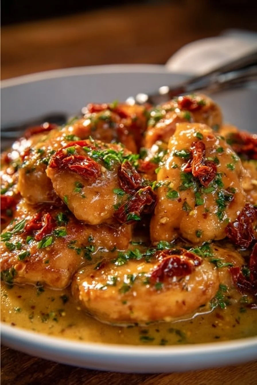 Recette savoureuse de Mariez-moi Poulet mettant en vedette un poulet tendre et mariné.