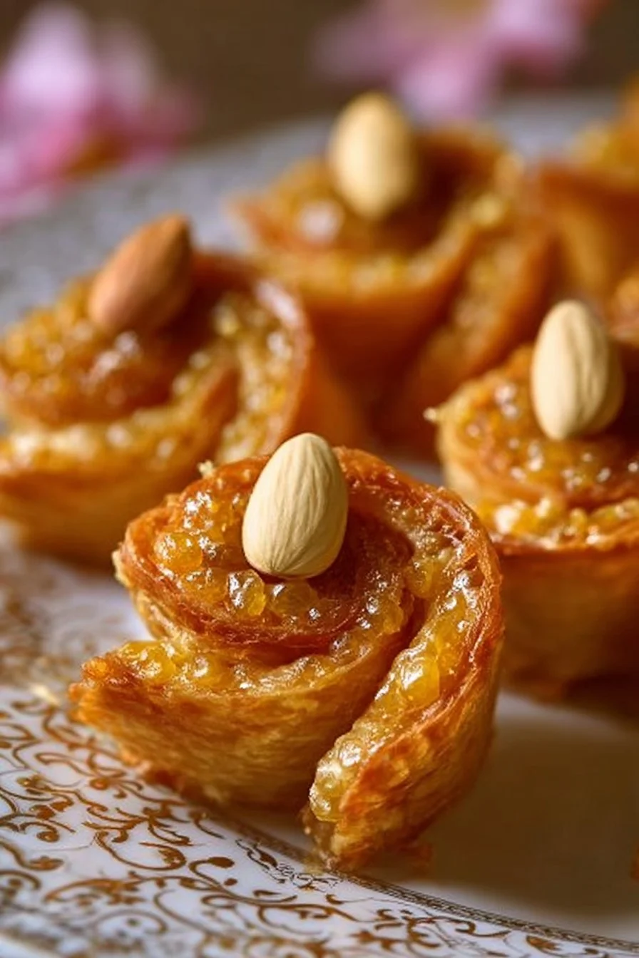 Babouches au sésame et miel, une recette savoureuse et authentique.