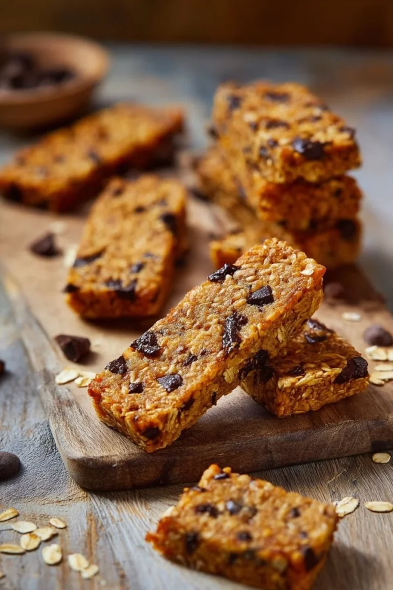 Barres de céréales choco-cacahuètes saines et délicieuses