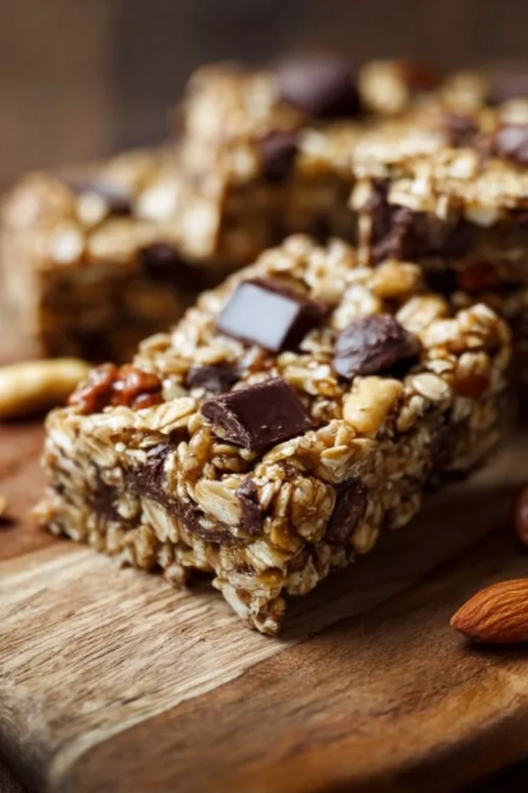 Recette de barres de céréales maison avec des ingrédients sains