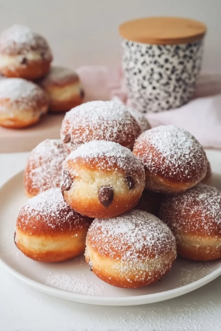 Beignets polonais croustillants et sucrés, une gourmandise traditionnelle.