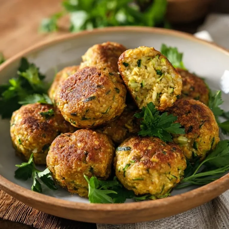 Boulettes de courgettes et pois chiches, recette saine et savoureuse