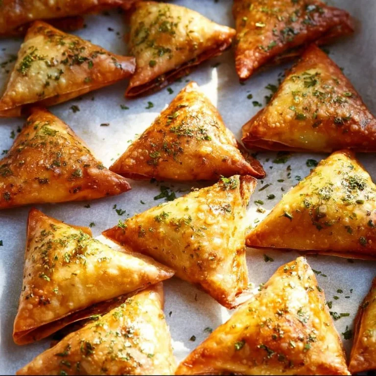 Briouates croustillantes à la viande hachée et au fromage, apéritif savoureux