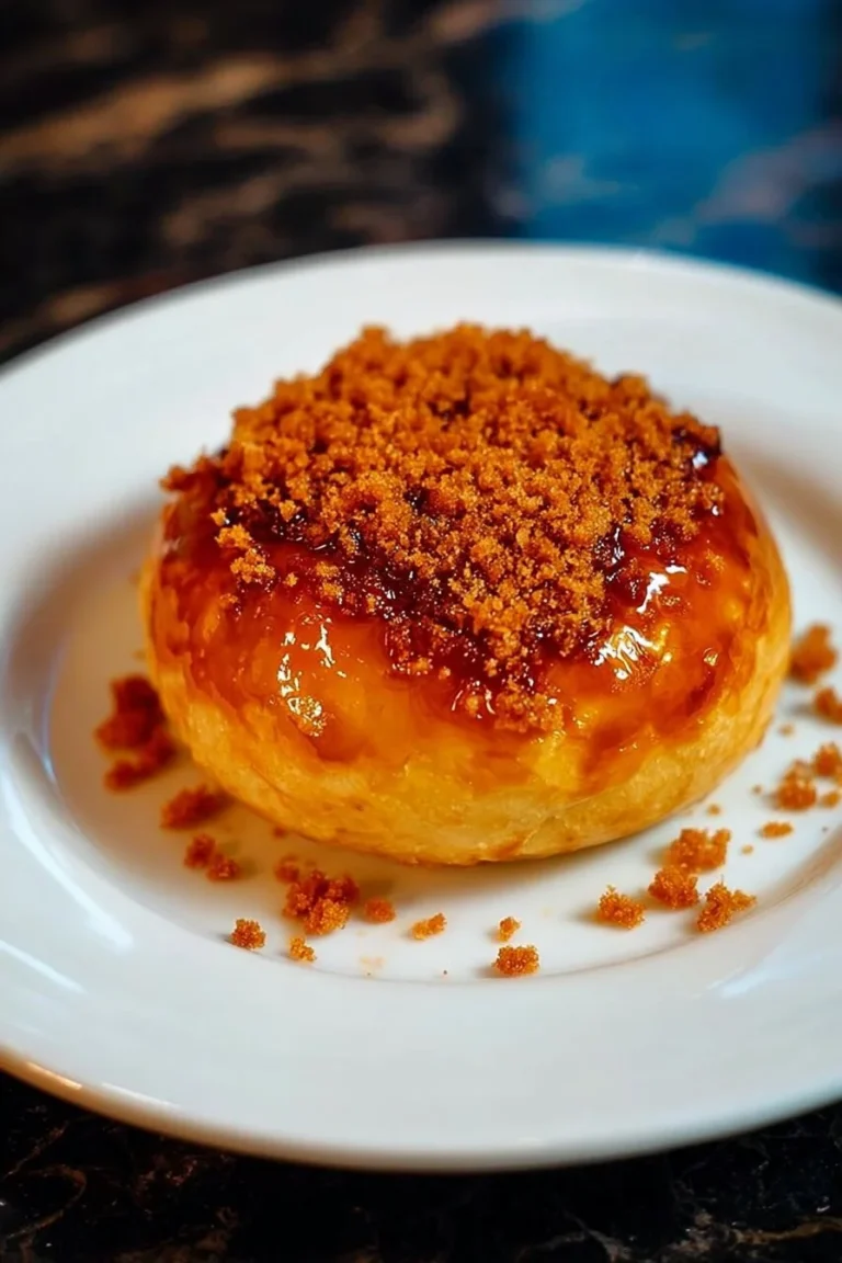 Pommes caramélisées avec Speculoos sur un plat