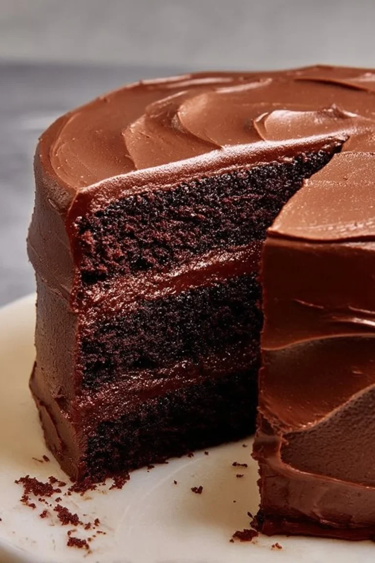 Gâteau d'anniversaire en chocolat décoré et appétissant