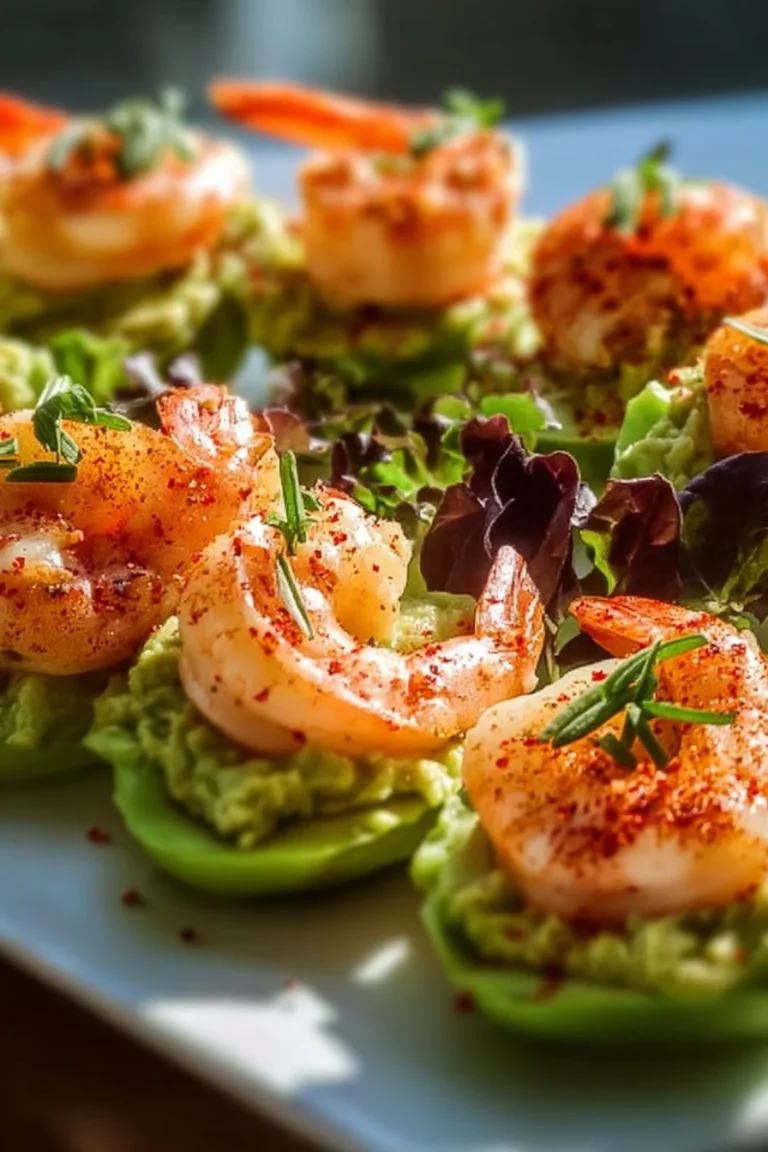 Coupelles fraîches aux crevettes et avocat, un plat raffiné et sain