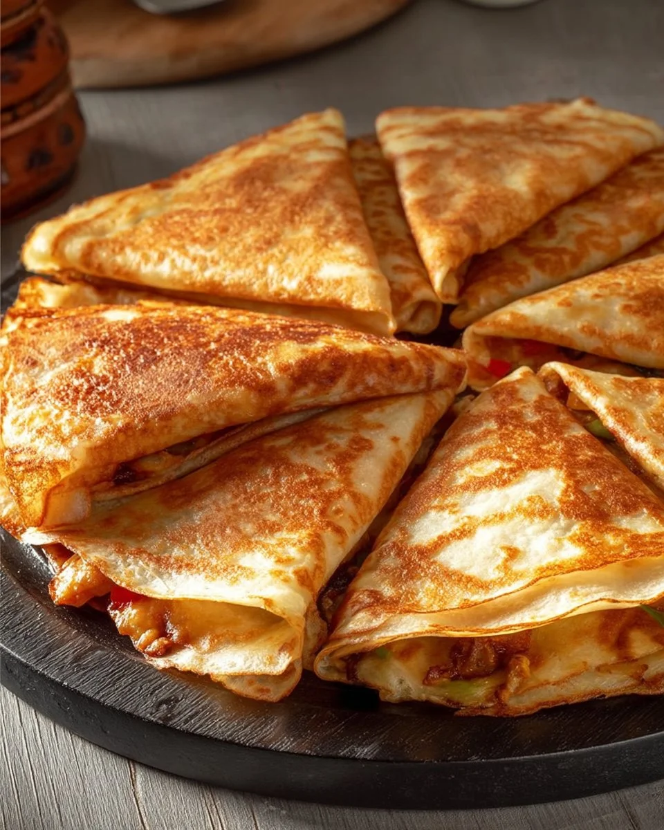 Crêpes au poulet shawarma garnies de légumes frais et de sauces savoureuses