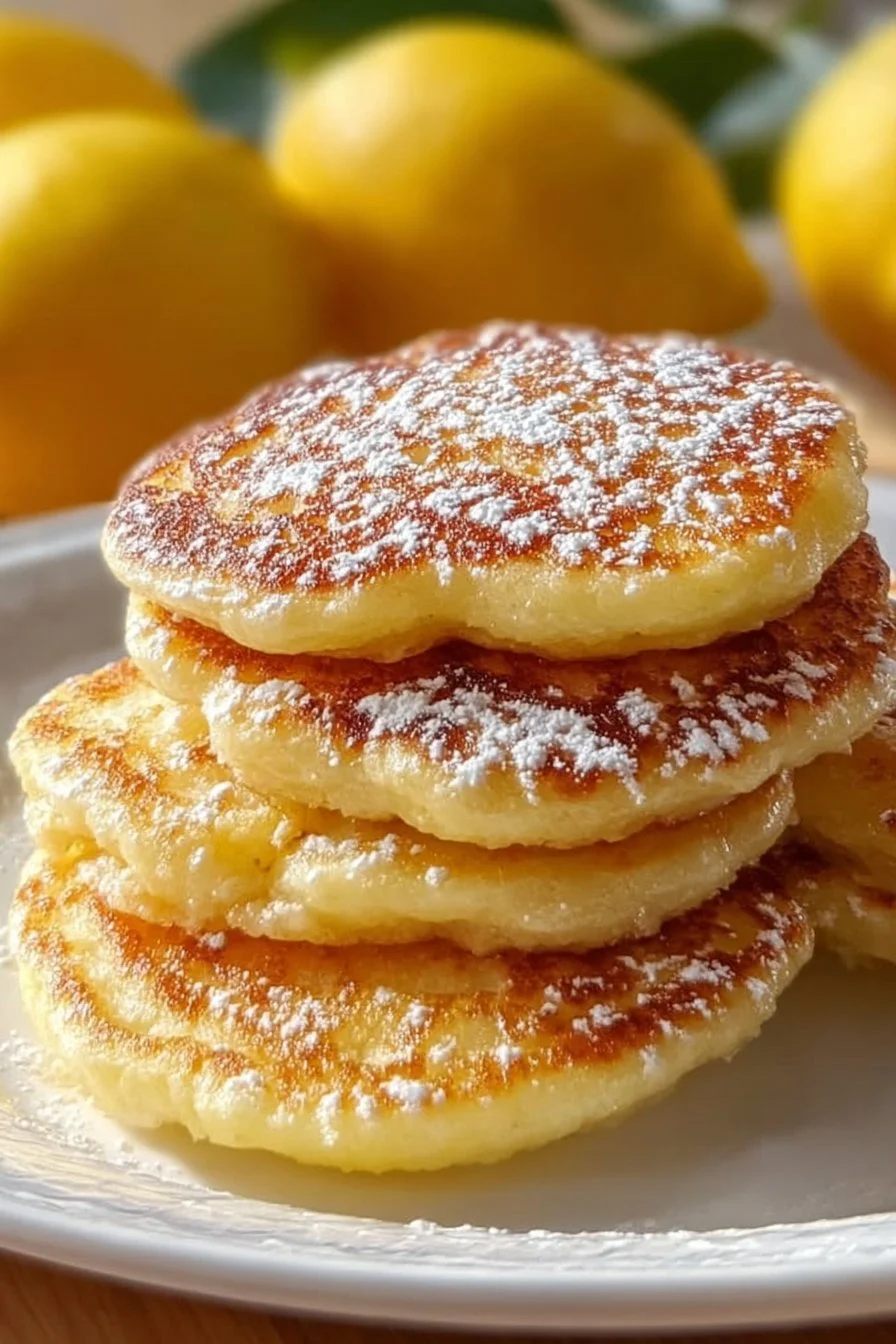 Plat de crêpes aux pommes caramélisées, un dessert savoureux et réconfortant.