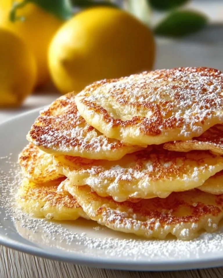 Déllicieuses crêpes aux pommes moelleuses prêtes en un rien de temps.