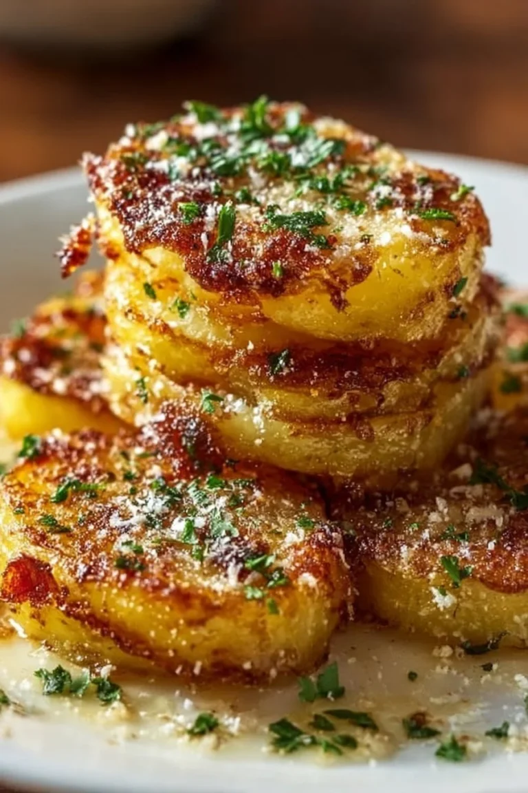 Pommes de terre croustillantes au parmesan