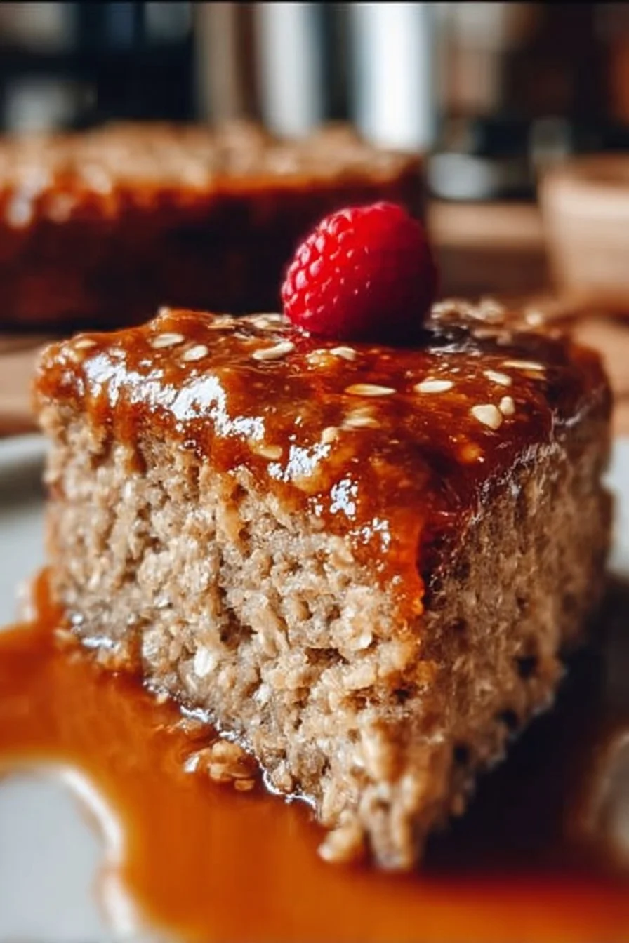 Cake diététique à l'avoine supprimant l'appétit