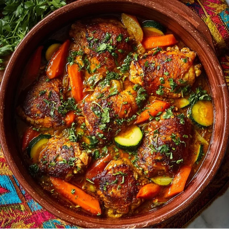 Gratin de poulet doré et savoureux, prêt à être dégusté.