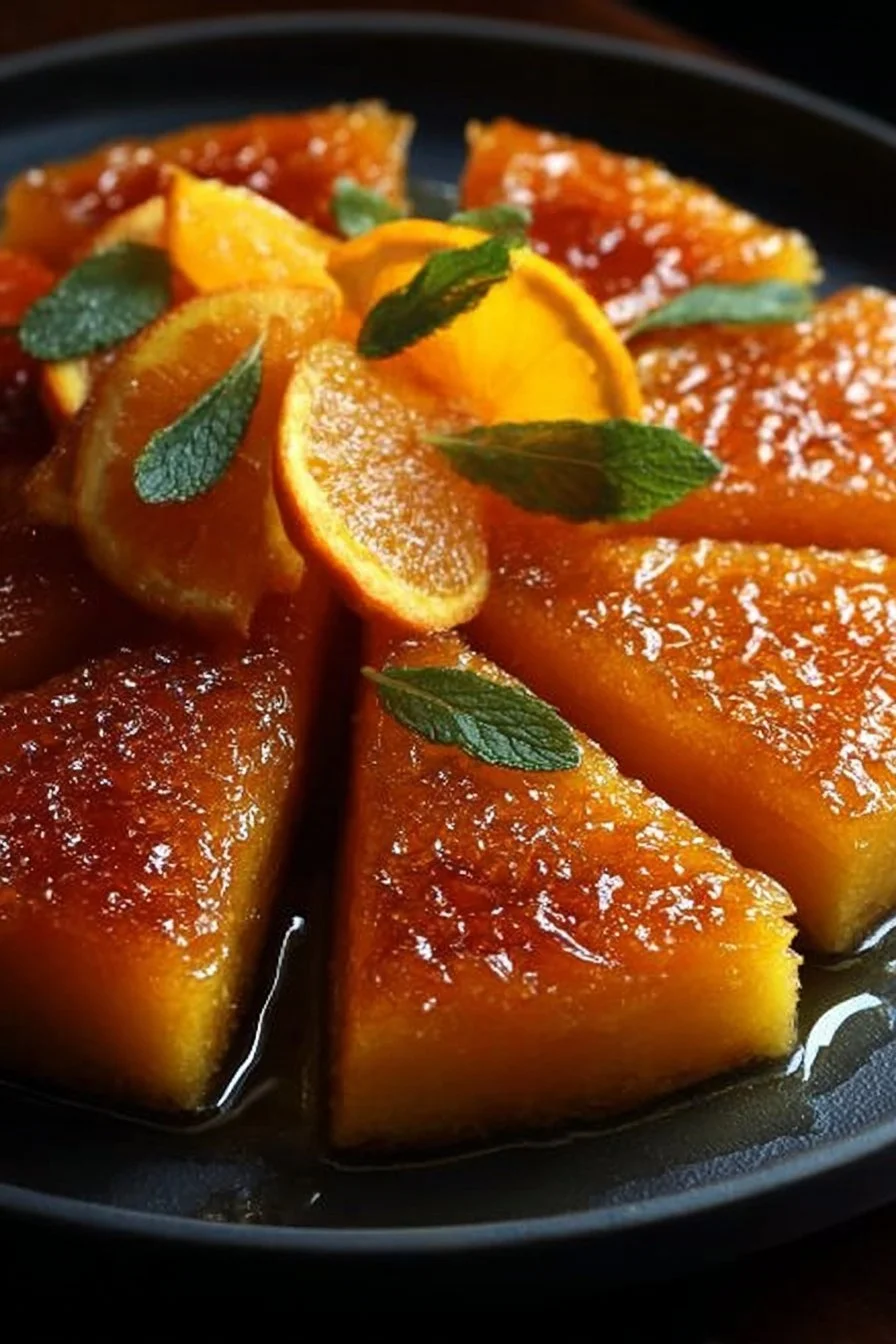 Financiers à l'orange, un délicieux gâteau à la Française.