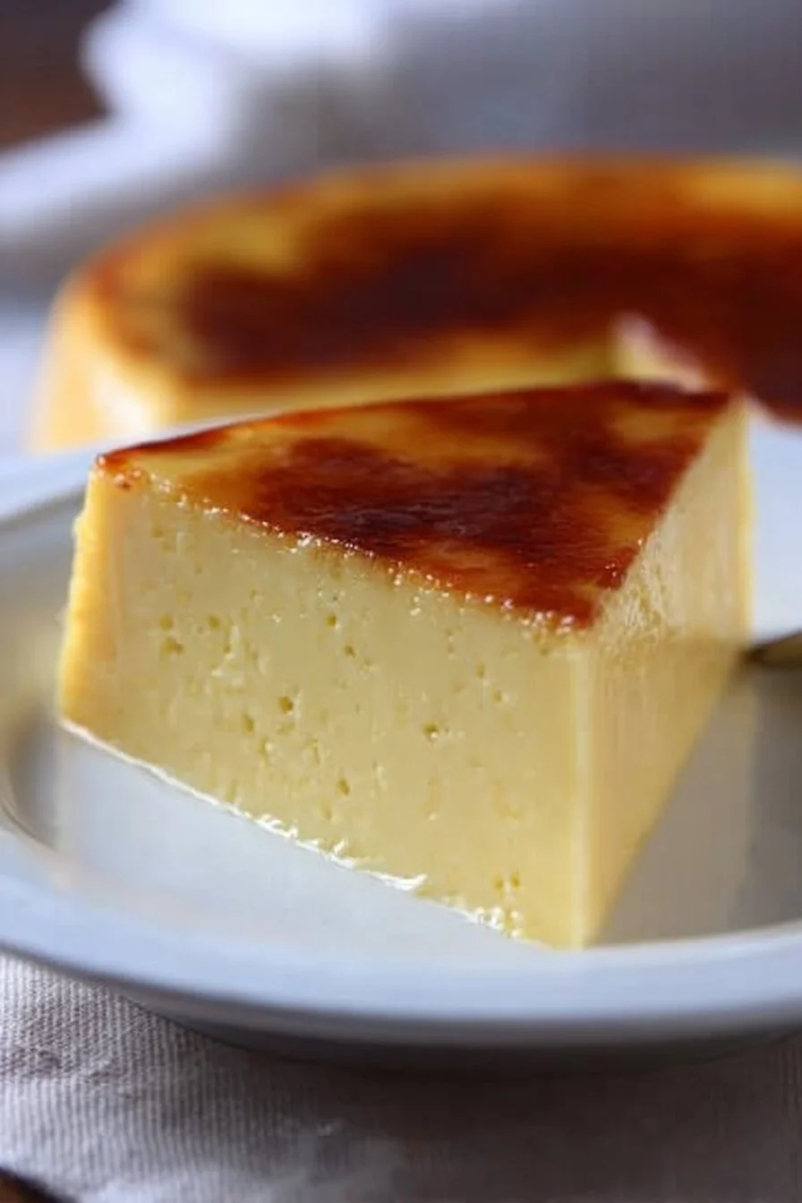 Flan pâtissier léger WW à 2 SP décoré avec des fruits frais