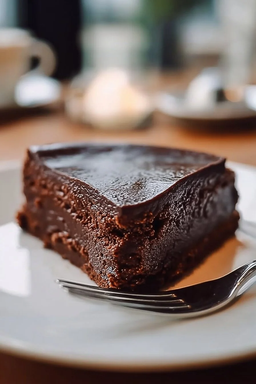 Fondant au chocolat sans beurre, un dessert riche et moelleux, parfait pour les gourmands.