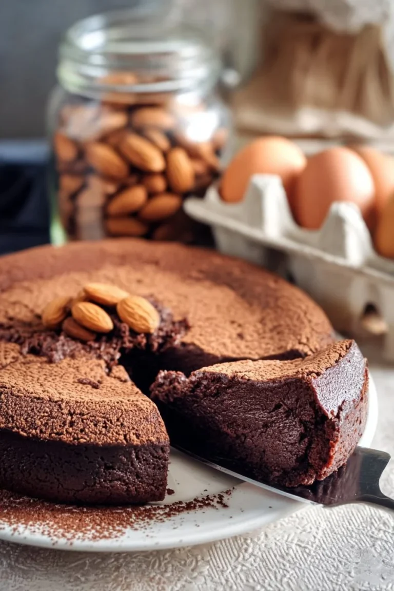 Gâteau fondant aux amandes, un dessert moelleux et savoureux