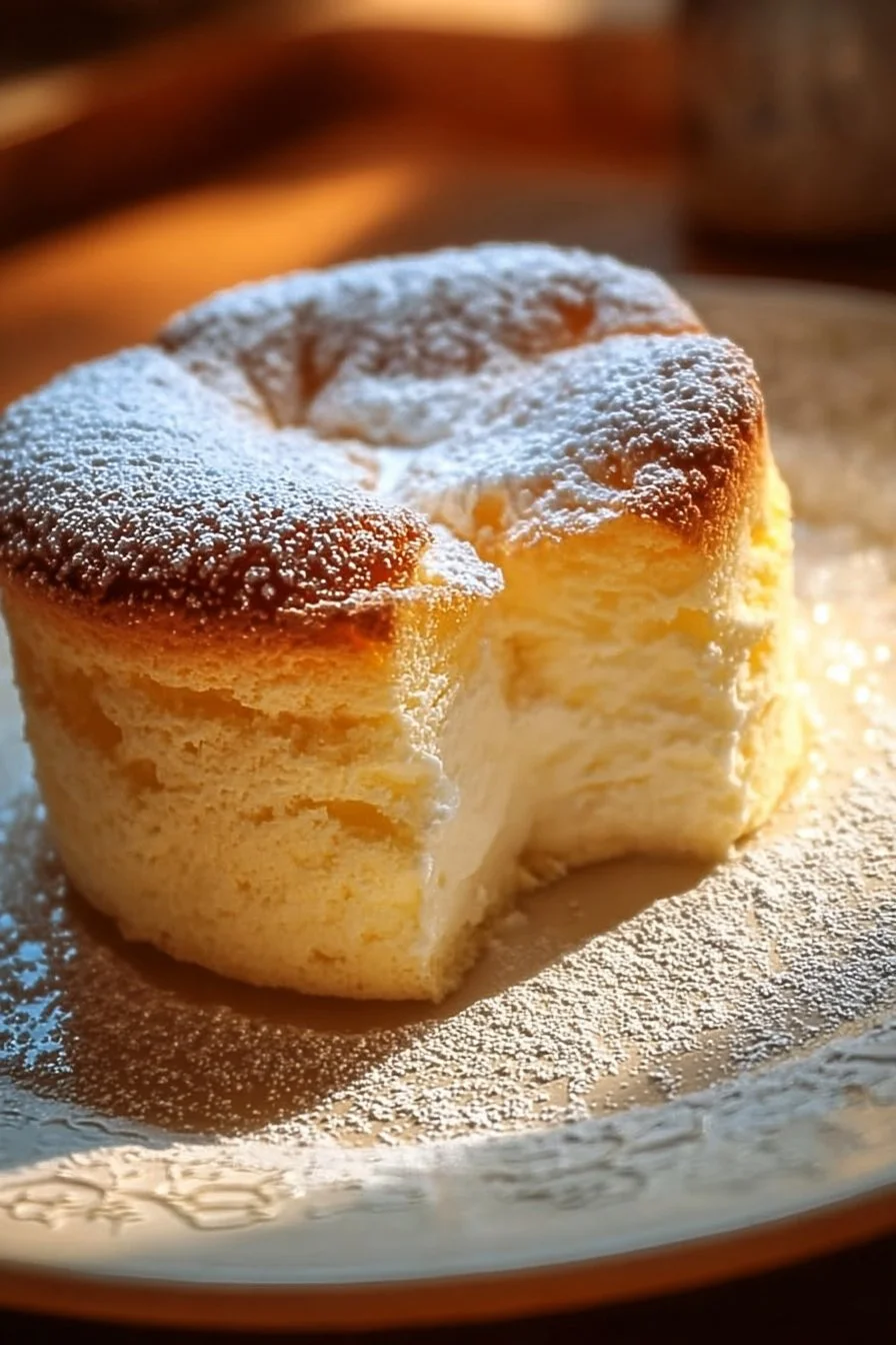 Gâteau Nuage de Grand-Mère, un dessert léger et moelleux pour les gourmands.