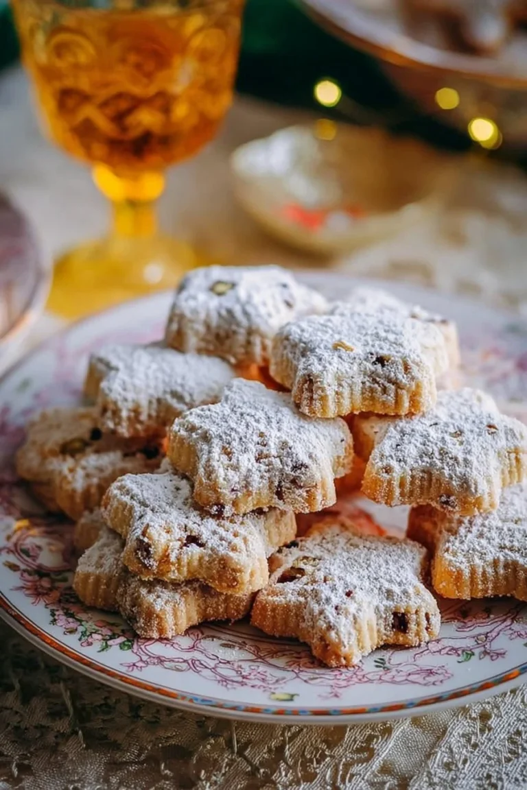 Ghriba sablés aux fruits secs, biscuits marocains moelleux et savoureux.
