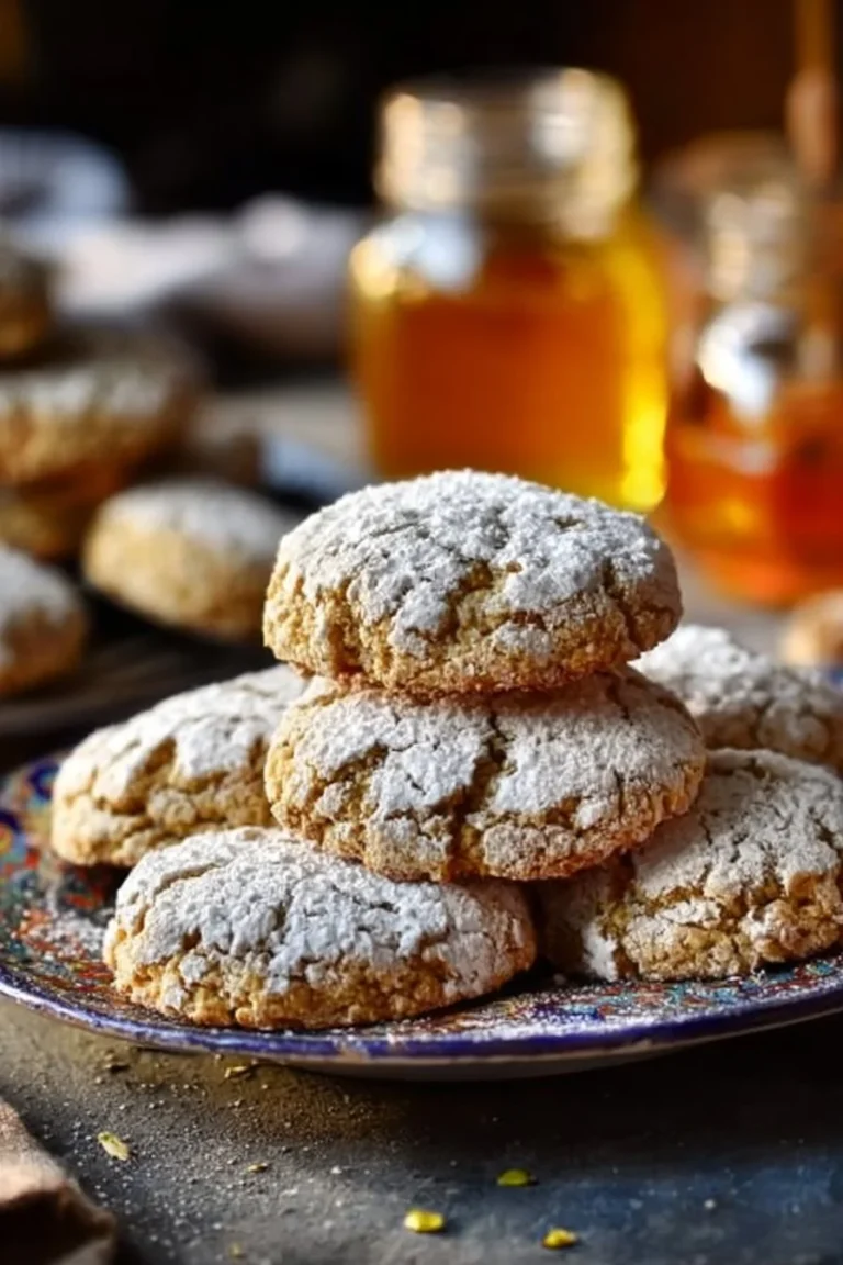 Ghriba aux arachides et noix de coco, friandise moelleuse et savoureuse