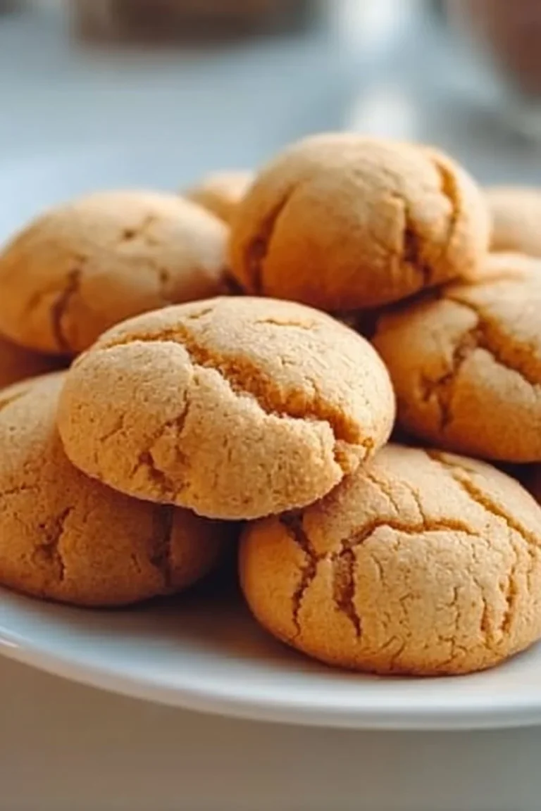 Ghriba Bahla, un délicieux dessert marocain traditionnel fait maison.
