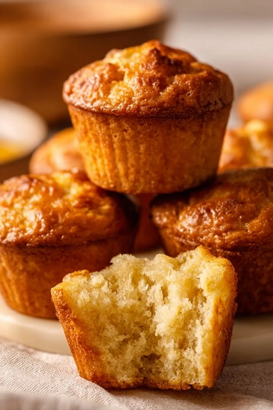 Muffins au Fromage Cottage, saveurs savoureuses et texture moelleuse