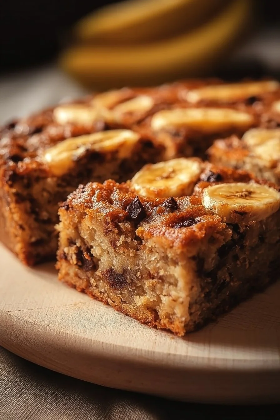 Gâteau à la banane et à l'avoine - recette savoureuse et saine