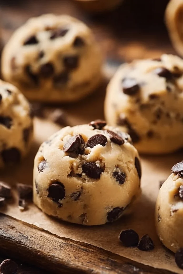 Recette de pâte à cookie crue délicieuse et facile à réaliser